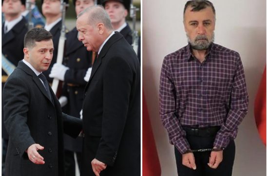 Vladimir Zelenski, Redžep Tajip Erdogan i Nuri Gokan Bozkir
