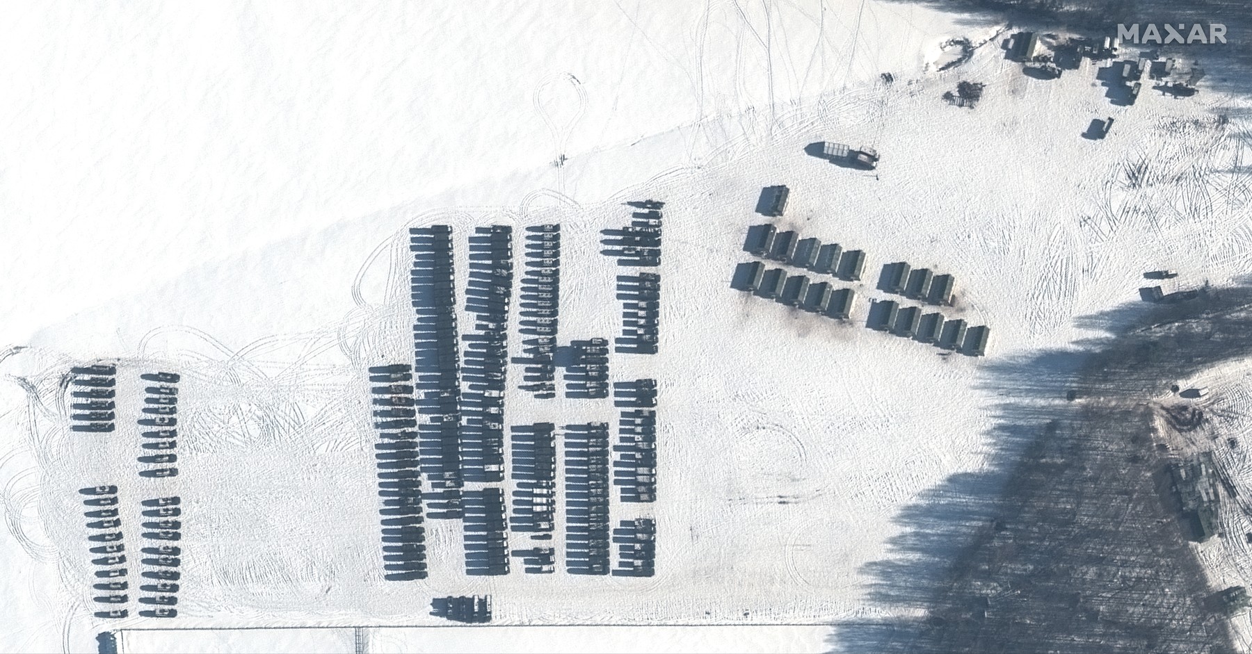 Satelit, satelitski snimak, Ruska baza, vojska