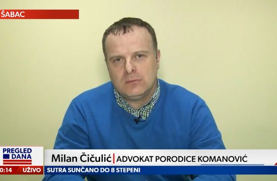 Milan Čičulić ADVOKAT PORODICE KOMANOVIĆ