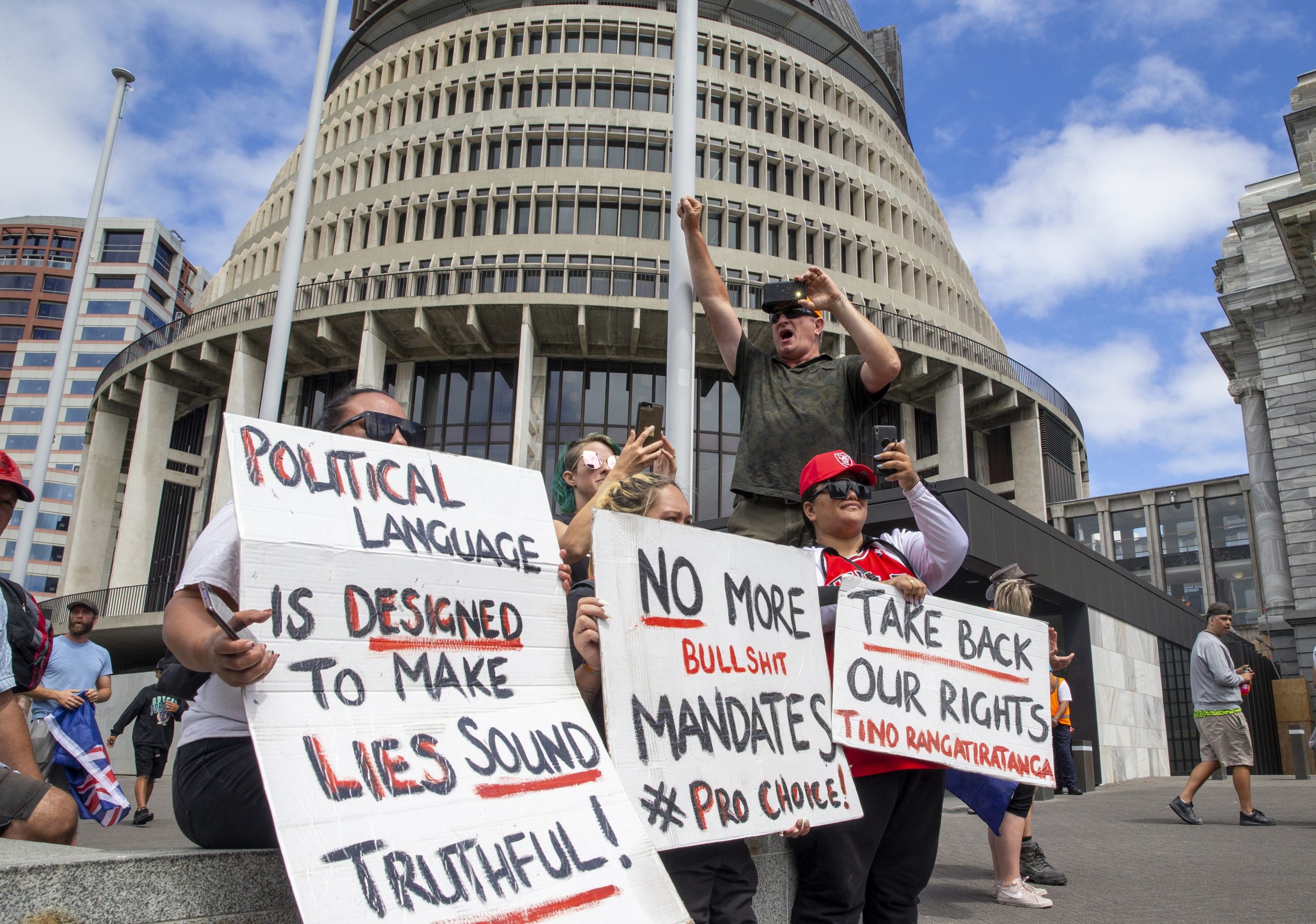 Novi Zeland protest