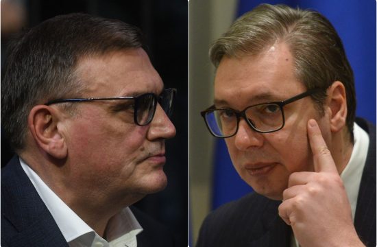 Zoran Drobnjak i Aleksandar Vucic