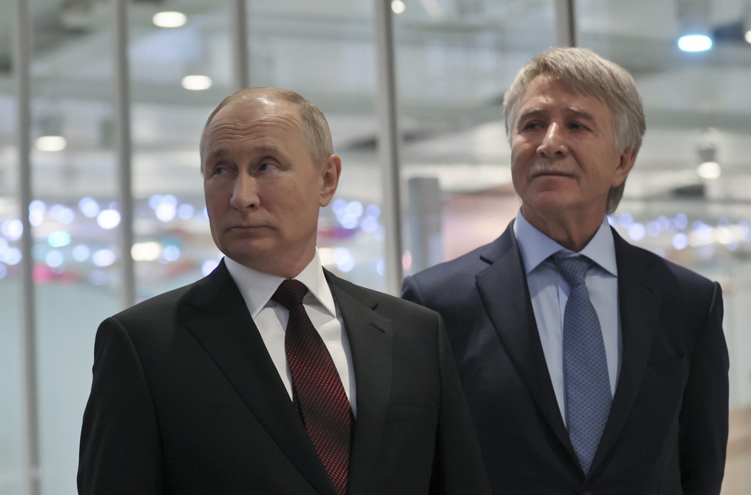 Vladimir Putin i Leonid Mikhelson