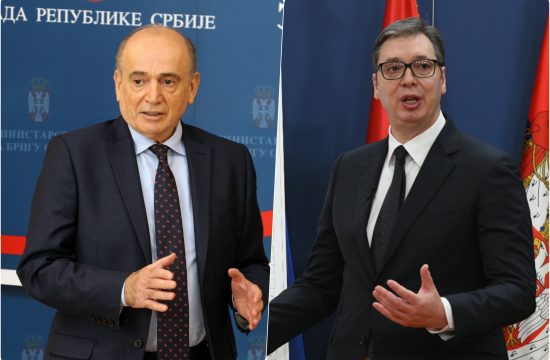 Milan Krkobabic i Aleksandar Vucic