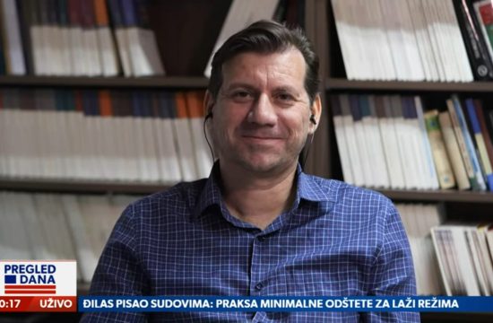 Dejan Aleksić, pisac, gost, emisija Pregled dana Newsmax Adria