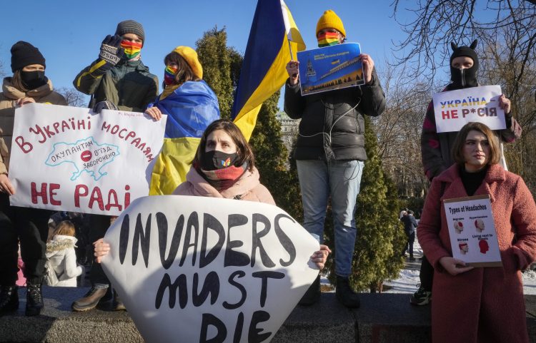 Ukrajina, protest