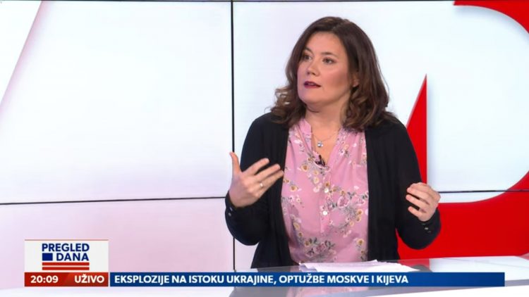 Tamara Tripić, MREŽA ZA DEMOKRATSKI DIJALOG, gošća, gost, emisija Pregled dana Newsmax Adria