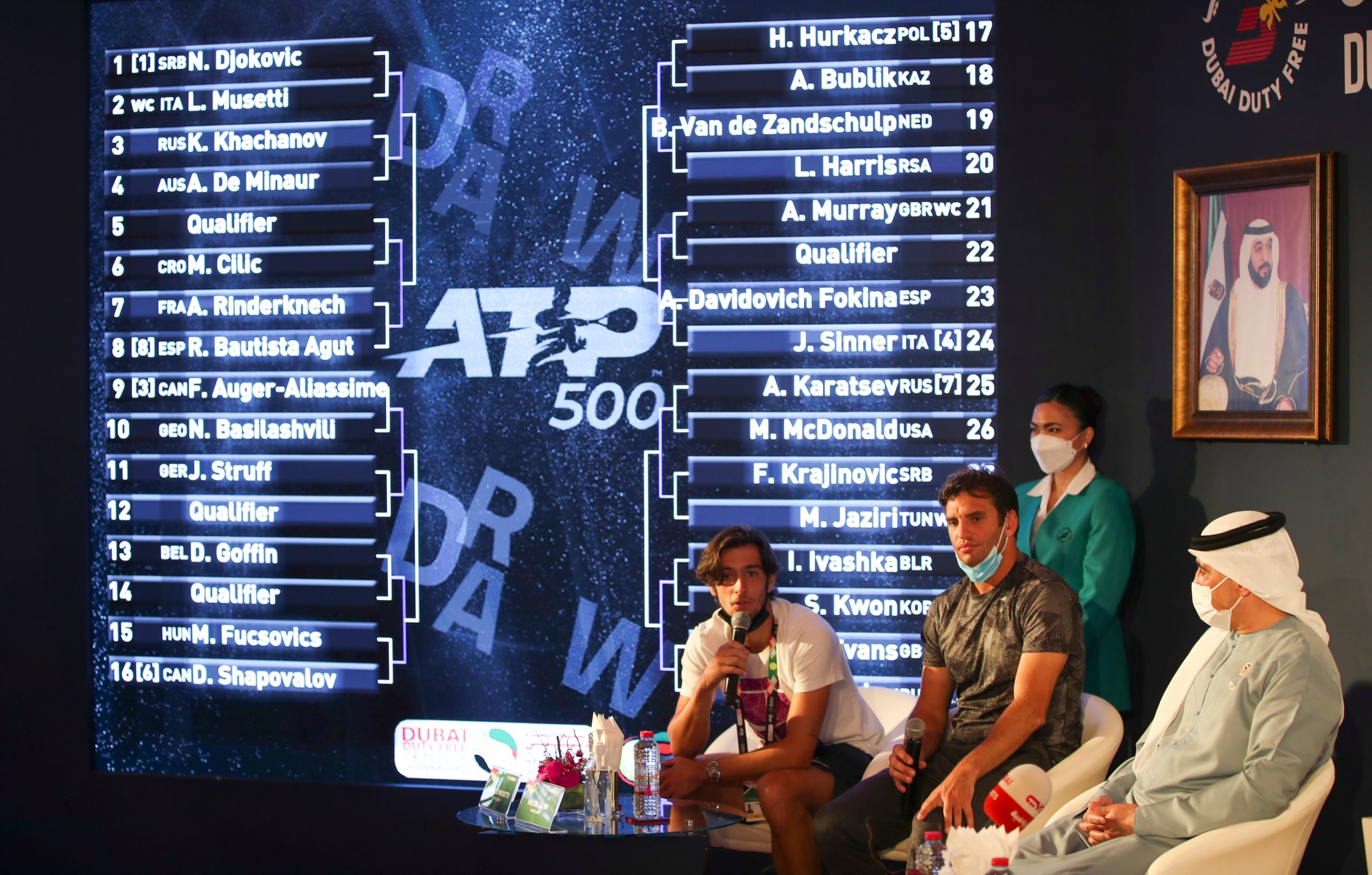 Tennis ATP Championships 2022 in Dubai