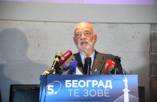 Opozicija, predstavljanje tima Vladete Jankovića na predstojećim izborima, Fabrika event centar. Opozicija, tim, Vladeta Janković, predizborna kampanja