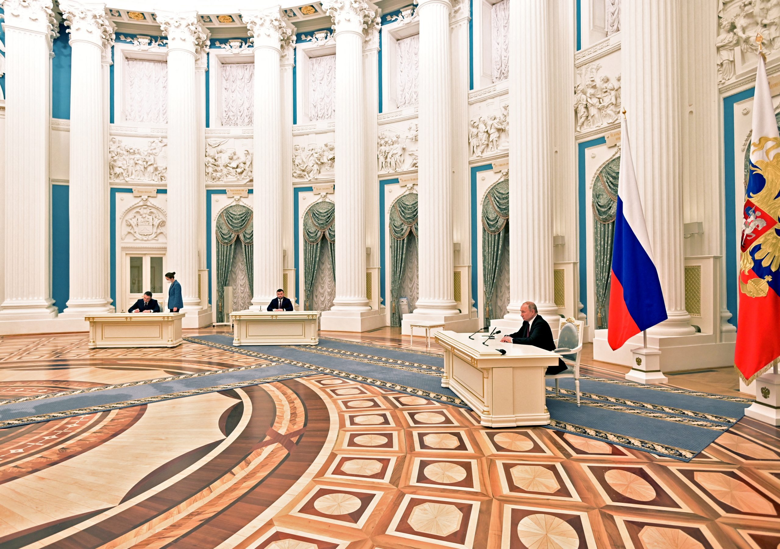 Vladimir Putin, potpisivanje, dekret, nezavisnost, Donjeck, Lugansk