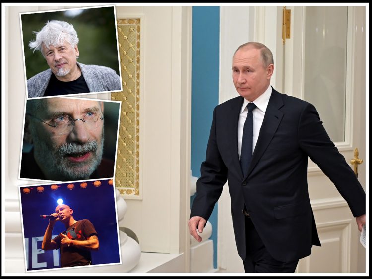 Vladimir Sorokin Vladimir Putin Oxxxymiron Grigory Chkhartishvili Boris Akunin