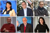 Marinika Tepić, Zoran Lutovac, Borko Stefanović, Siniša Kovačević, Vladeta Janković i Sanda Rašković Ivić,