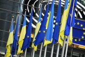 Evropska unija i Ukrajina zastave
