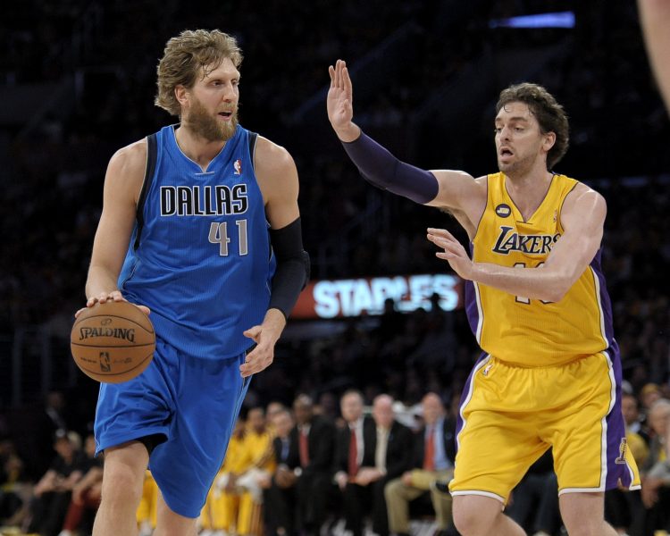 Pau Gasol, Dirk Novicki