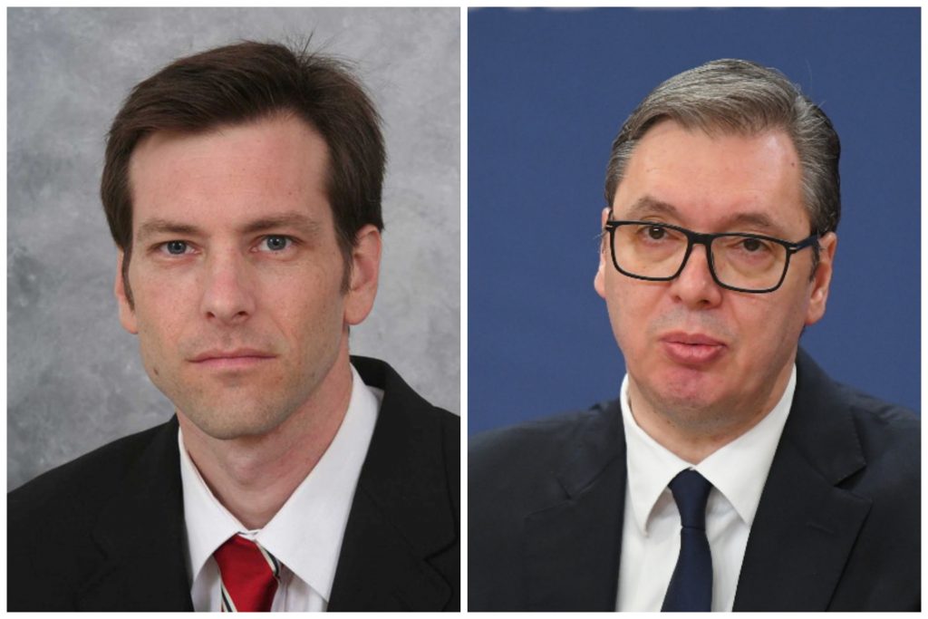 Asaf Eisin i Aleksandar Vučić