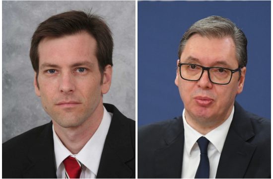 Asaf Eisin i Aleksandar Vučić