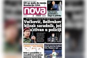 Naslovna strana dnevnih novina Nova za petak 03. mart 2022. godine