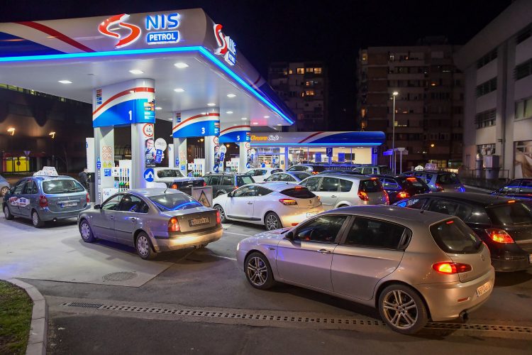 Novi Sad benzinska stanica benzin