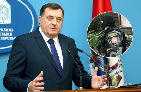Milorad Dodik, specijalna policija Republike Srpske, kombo