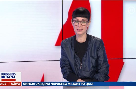 Ana Đurić Konstrakta, gošća, gost, emisija Pregled dana Newsmax Adria