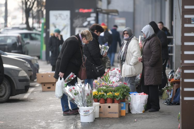 Međunarodni praznik, osmi mart, dan žena, 8.mart , cveće, prodavci cveća,