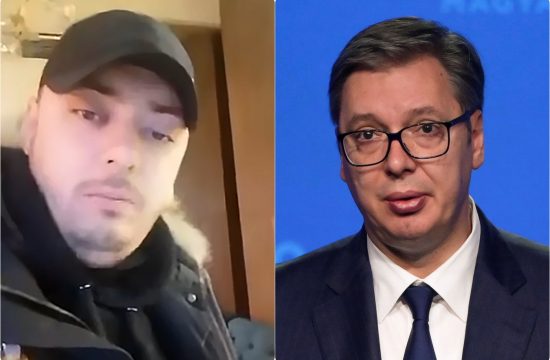 Veljko Belivuk i Aleksandar Vucic