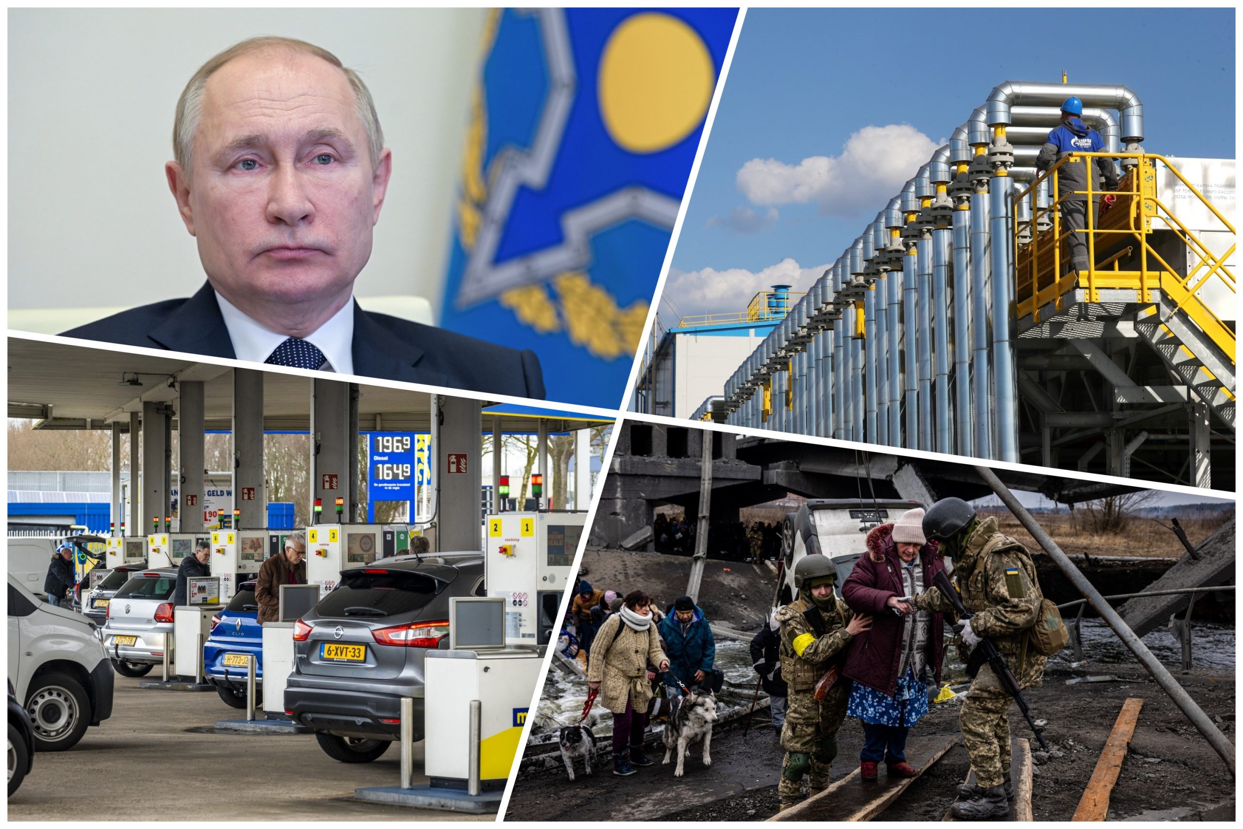 Vladimir Putin, gas, benzin, benzinska stanica, pumpa, nafta, Ukrajina, Rusija