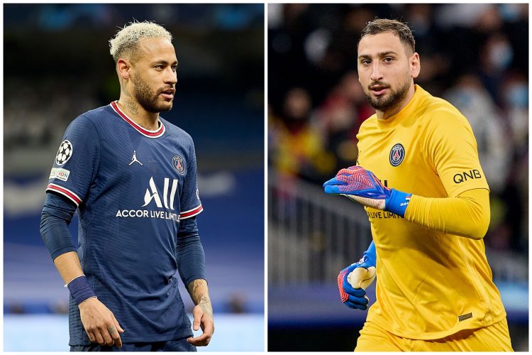 Nejmar i Đanluiđi Donaruma, Neymar, Gianluigi Donnarumma,