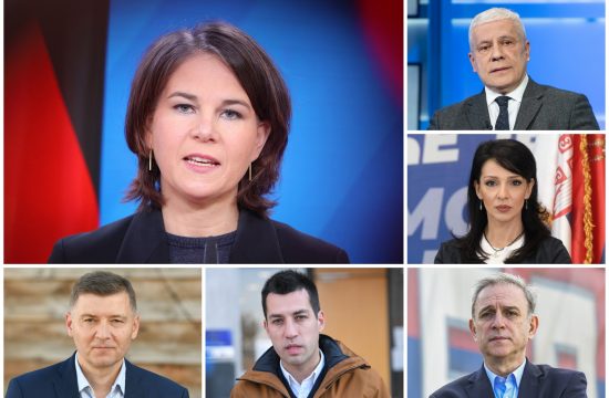 Analena Berbok, Boris Tadić, Marinika Tepić, Zdravko Ponoš, Dobrica Veselinović, Nebojša Zelenović