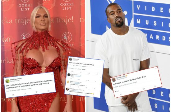 Jelena Karleuša i Kanje Vest, Kanye West, tivter, twitter, komentari