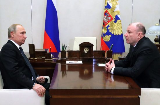 Vladimir Putin i Vladimir Potanjin