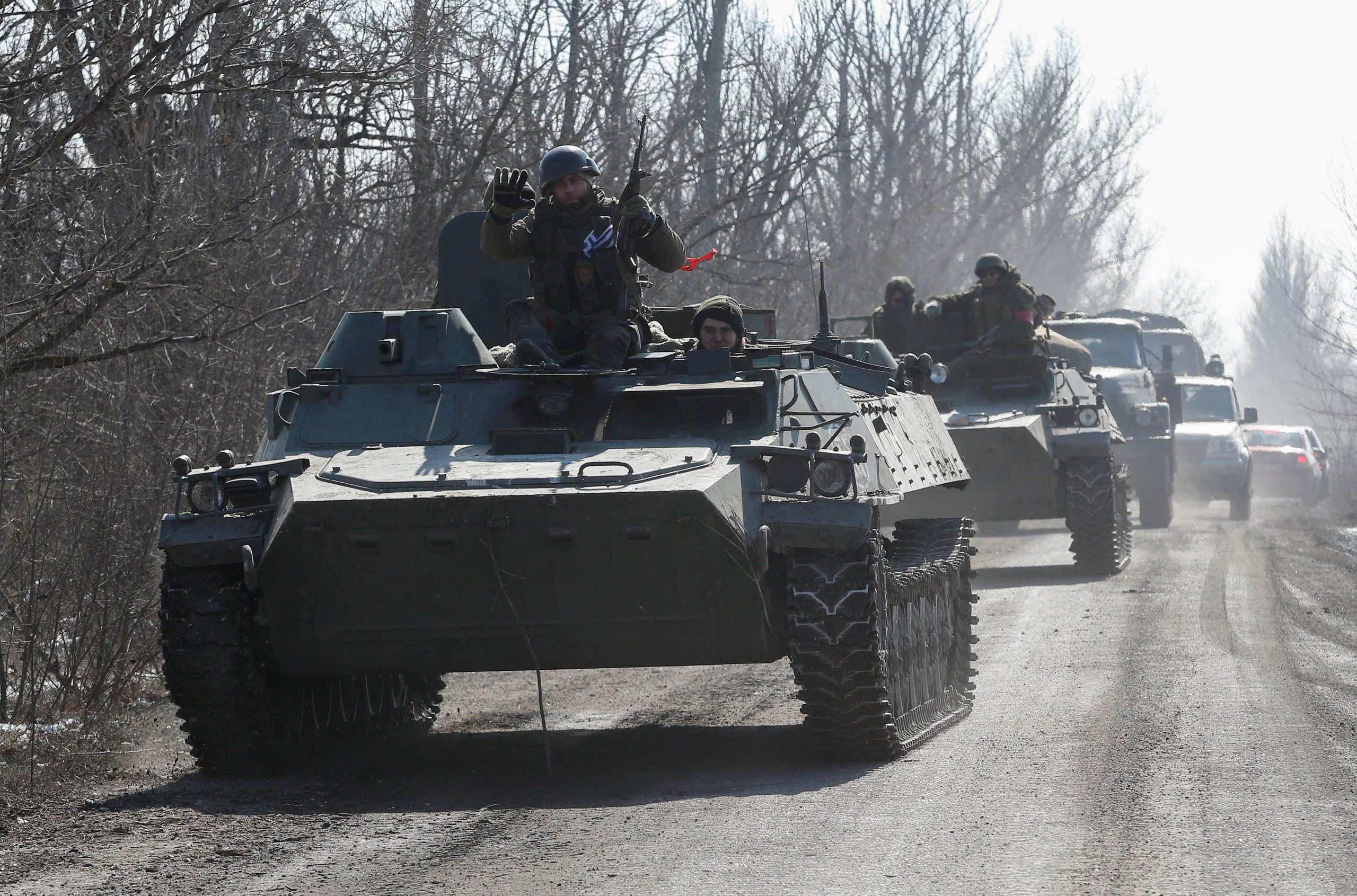 Ruska vojska tenkovi trupe rat Ukrajina