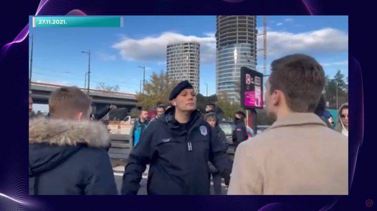 Nasilnici sa protesta zaboravljen i nekažnjeni, prilog, emisija Među nama, Medju nama Nova S