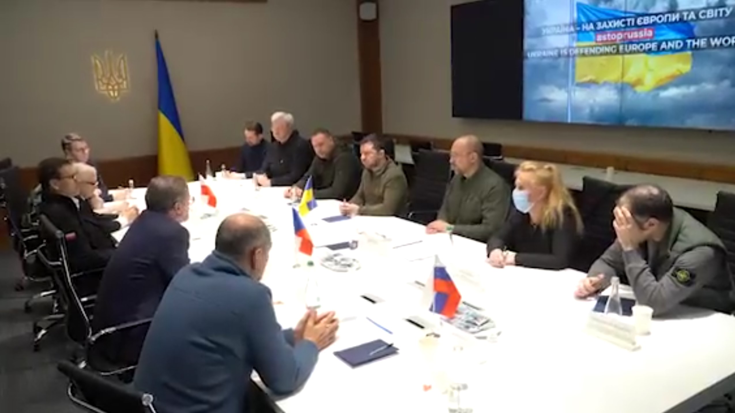 Sastanak lidera Slovenije, Češke i Poljske sa Vladimirom Zelenskim, Vladimir Zelenski, Ukrajina, rat