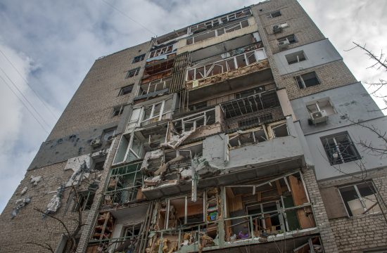 Harkov, Ukrajina, rat, porušene zgrade