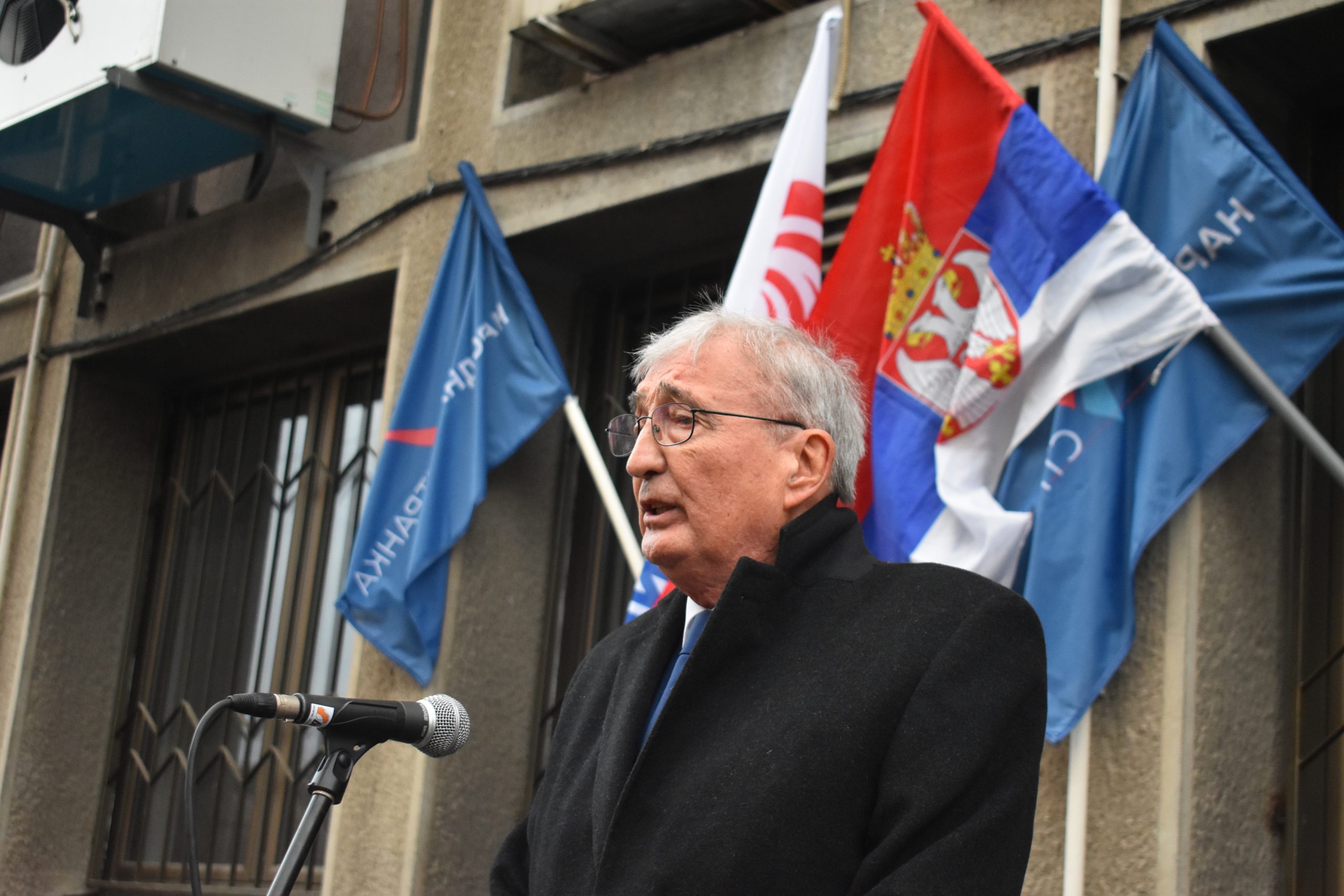 Čedomir Čupić Vranje, Ujedinjeni za pobedu Srbije, miting, predizborna kampanja