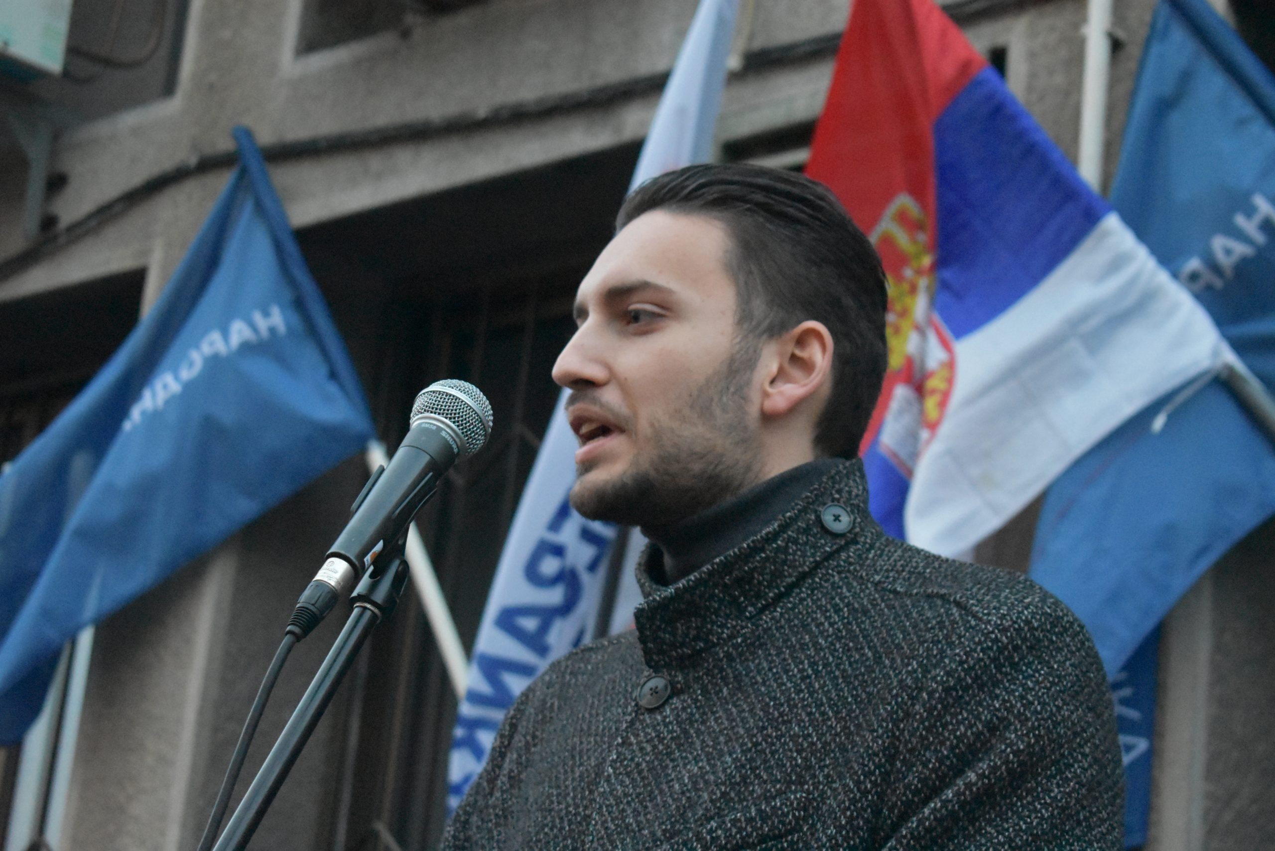 Pavle Grbović Vranje, Ujedinjeni za pobedu Srbije, miting, predizborna kampanja