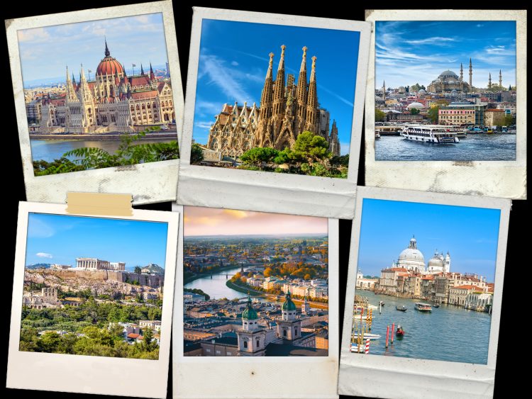 Venecija, Atina, Beč, Budimpešta, Barselona, Istanbul, putovanja