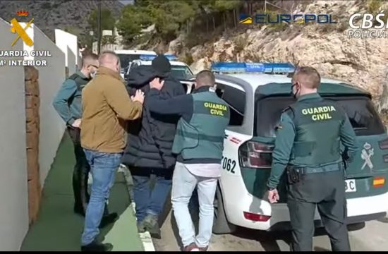 Španija, španska policija, hapšenje, droga, novac, pare