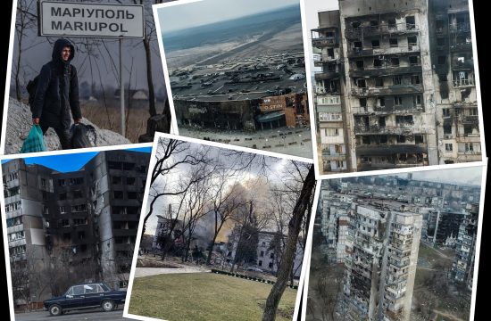 Marijupolj, Ukrajina, rat, zgrade