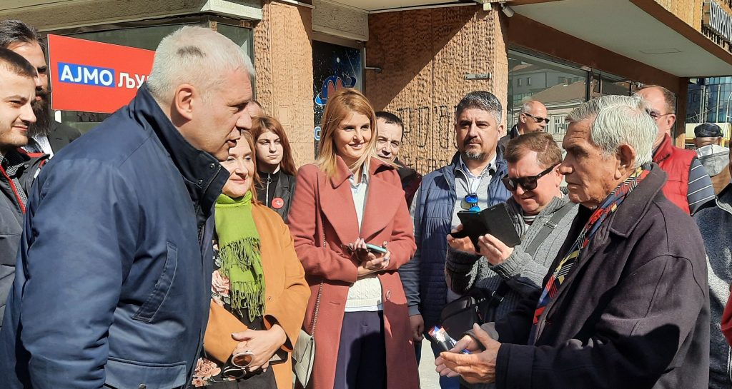 Kragujevac Boris Tadić, predizborna kampanja