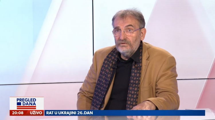 Siniša Kovačević, dramski pisac, gost, emisija Pregled dana Newsmax Adria