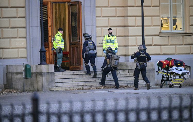 Švedska incident policija škola