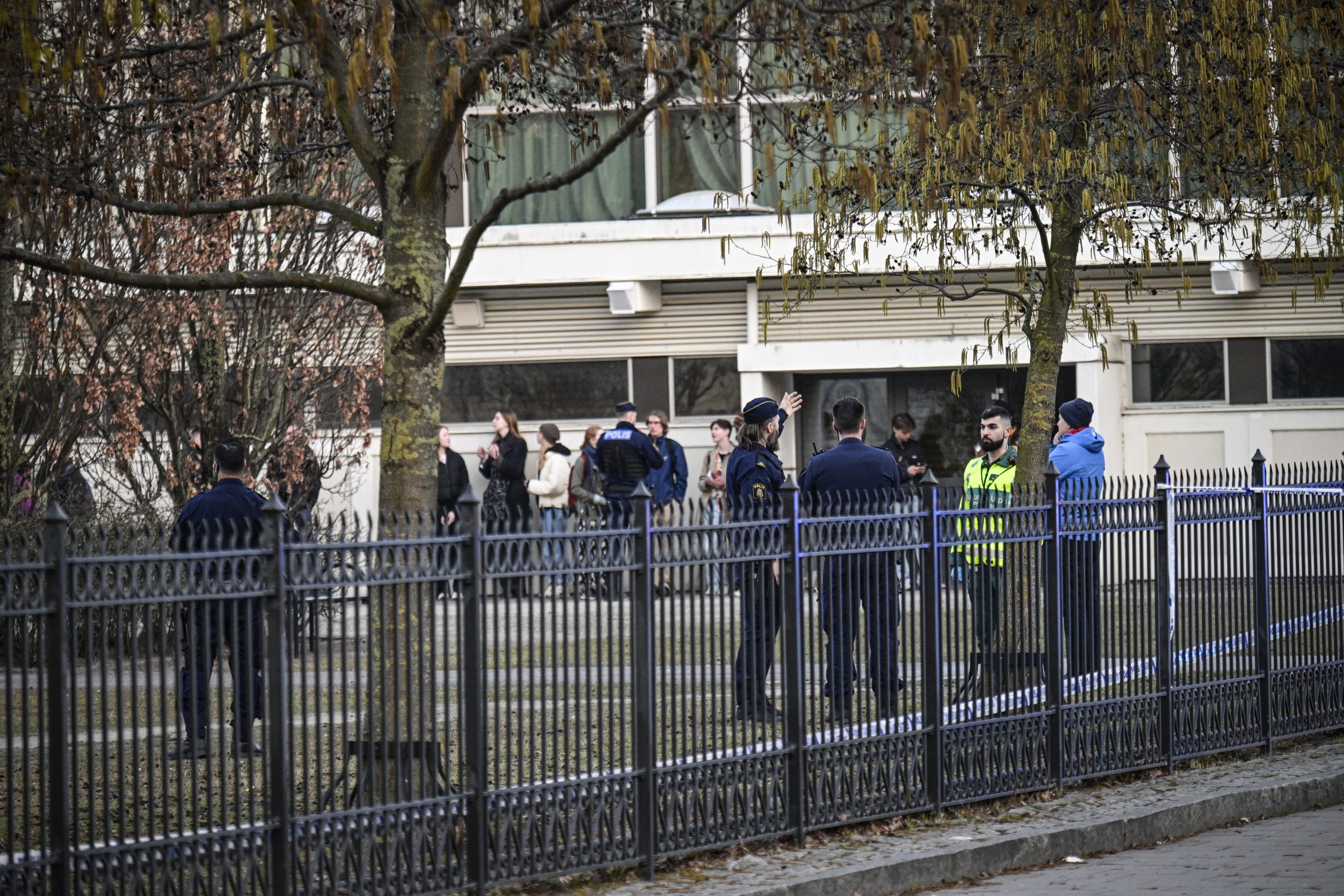 Švedska incident policija škola