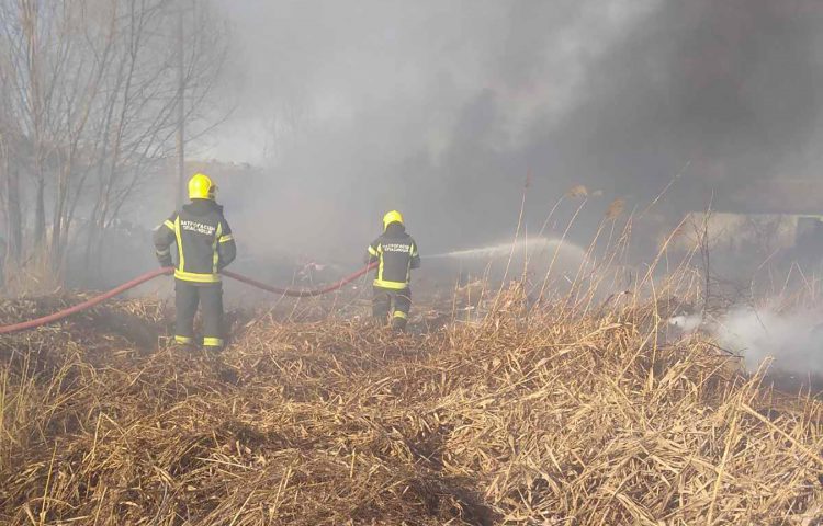 Subotica Lokalizovan požar, vatrogasci, dim