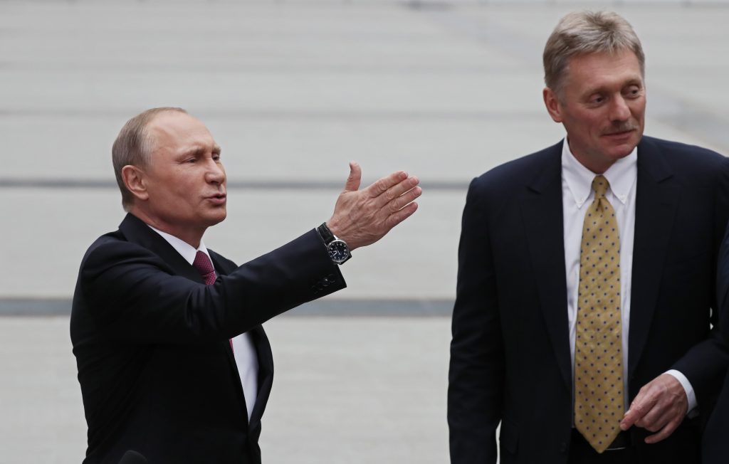 Dmitrij Peskov Kremlj Rusija Vladimir Putin