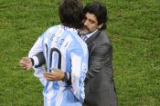 Dijego Armando Maradona i Lionel Mesi