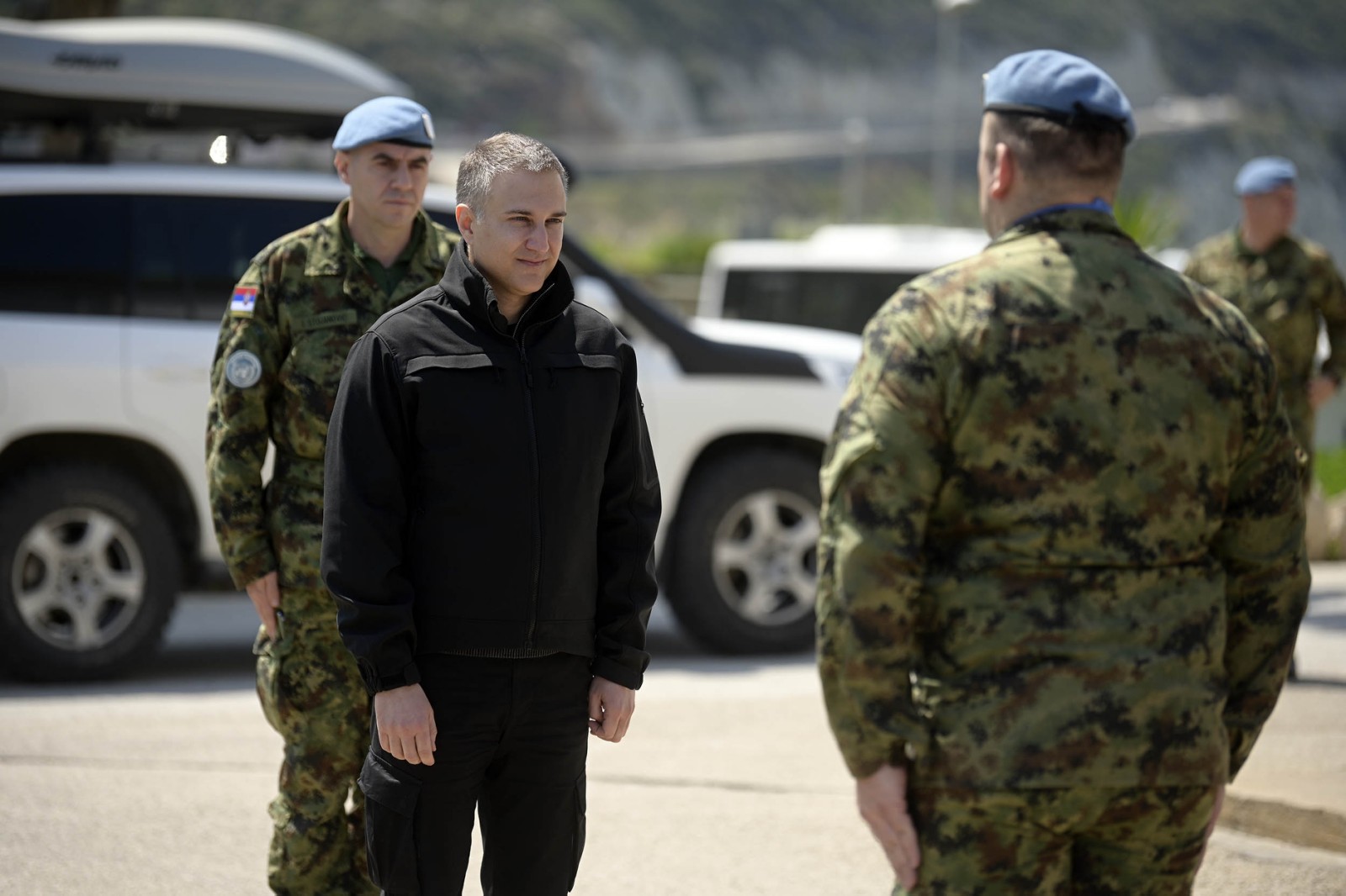 Liban Nebojša Stefanović, UNIFIL, srpski vod za zaštitu snaga u Nakuri