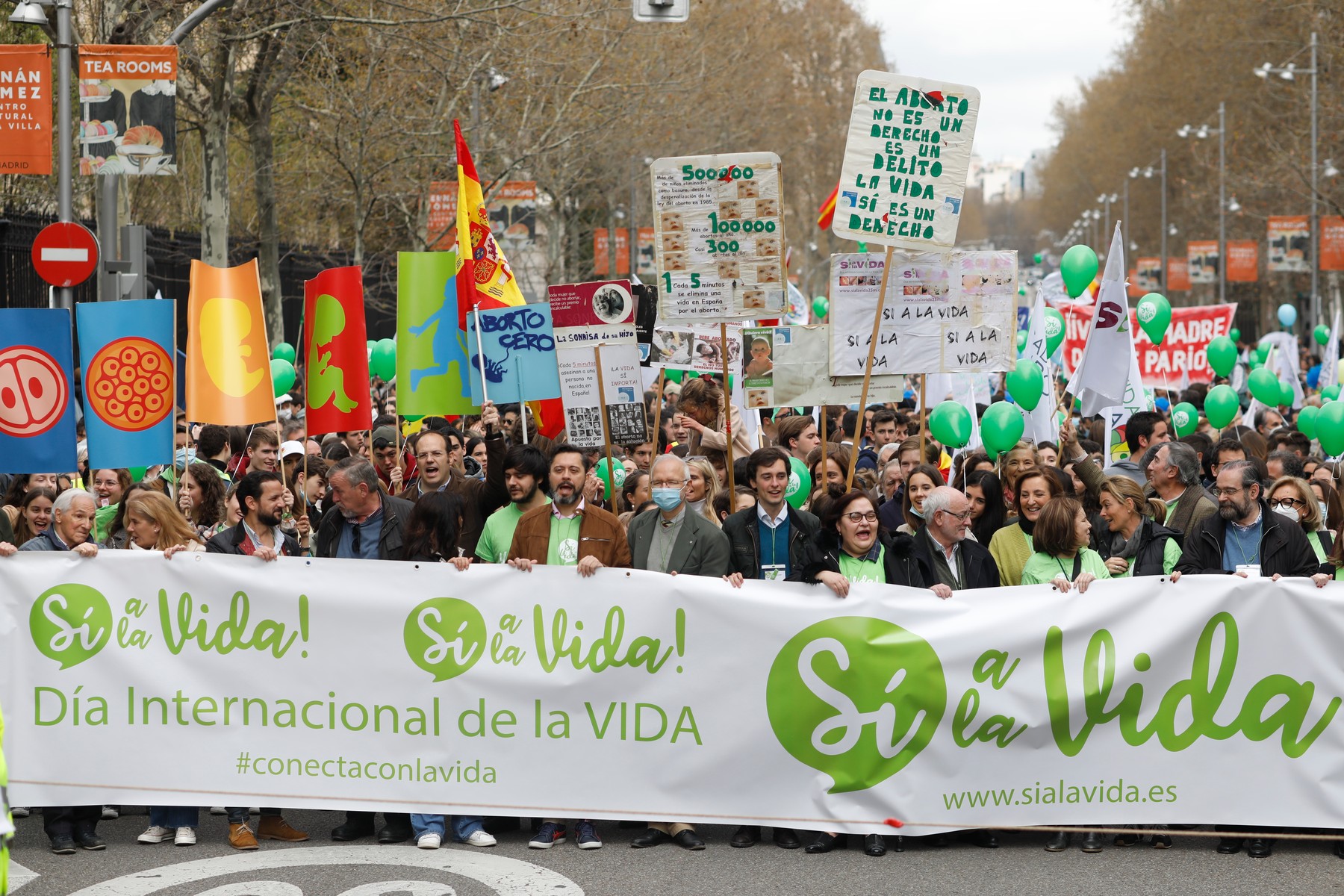 Madrid, protest, abortus