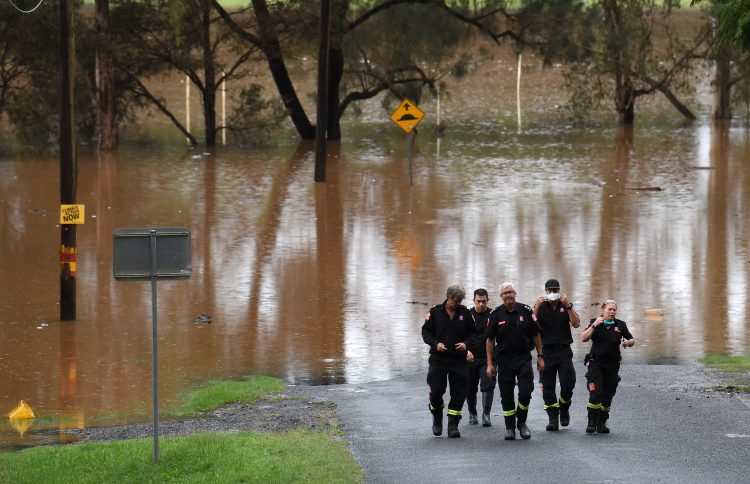 Australija, poplave, poplava