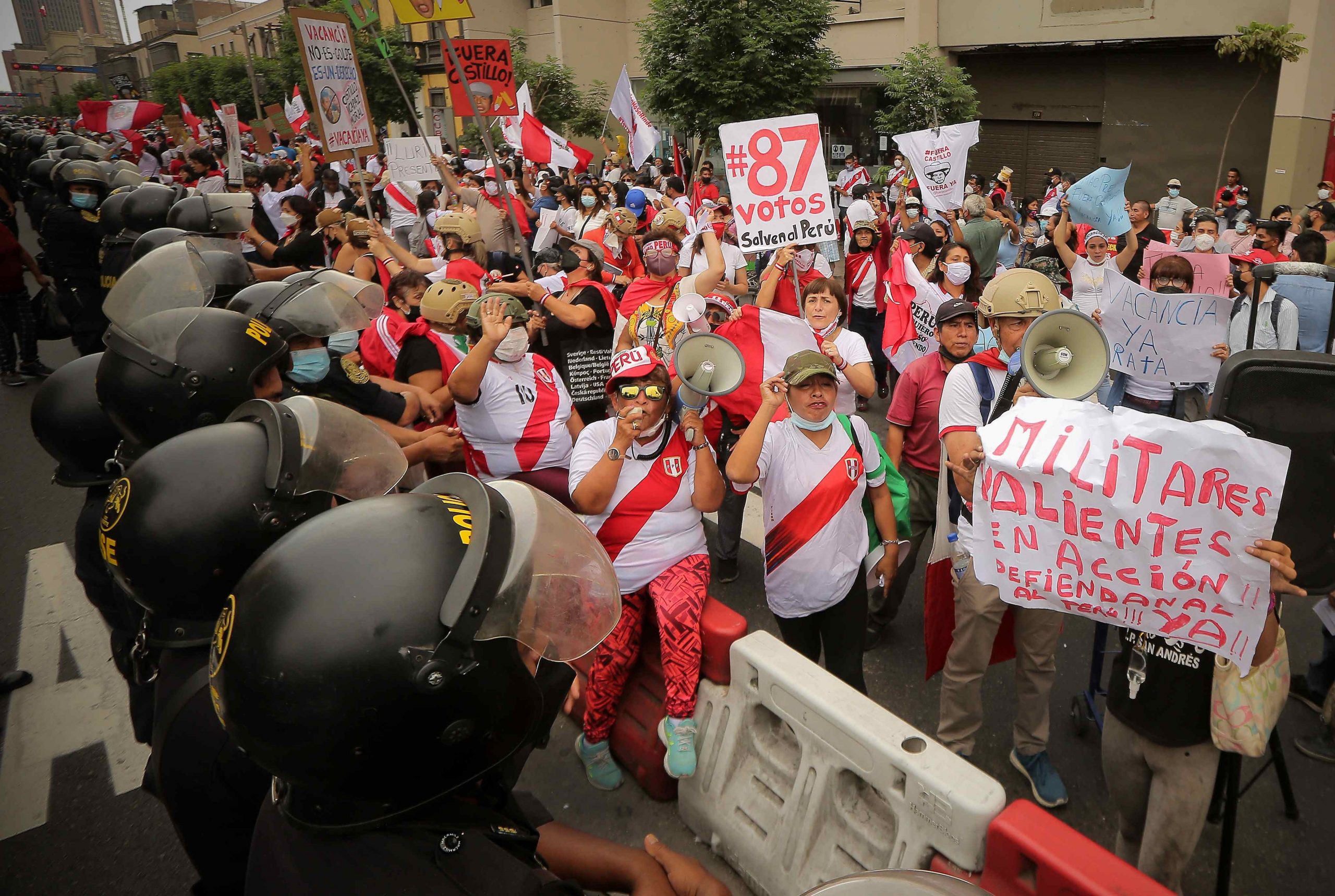 Peru, protest, demonstracije
